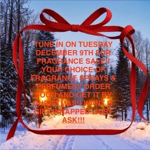 YOUR CHOICE OF FRAGRANCE - Stay Tuned!!